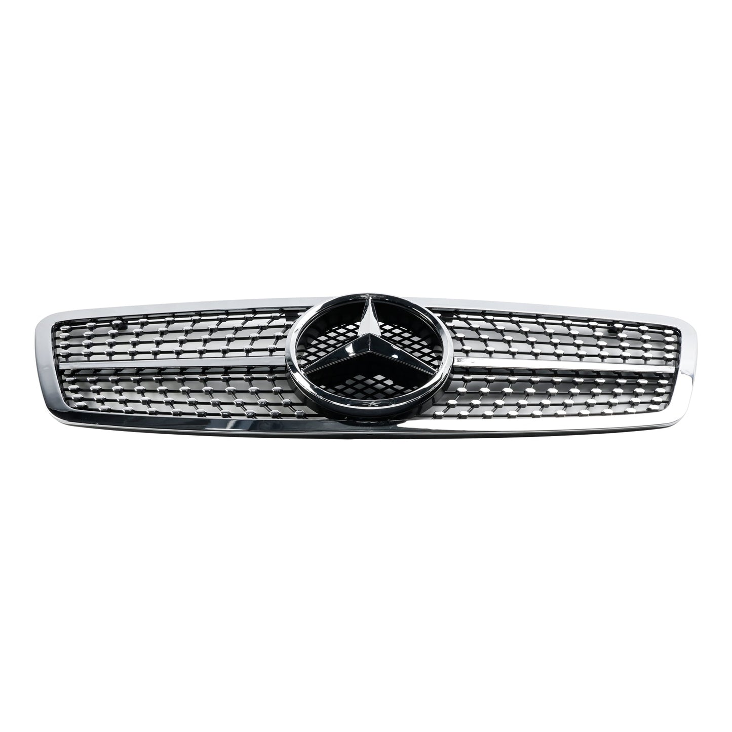 2001-2007 Mercedes-Benz C-Class W203 Front Bumper Grille Chrome Replacement Grill