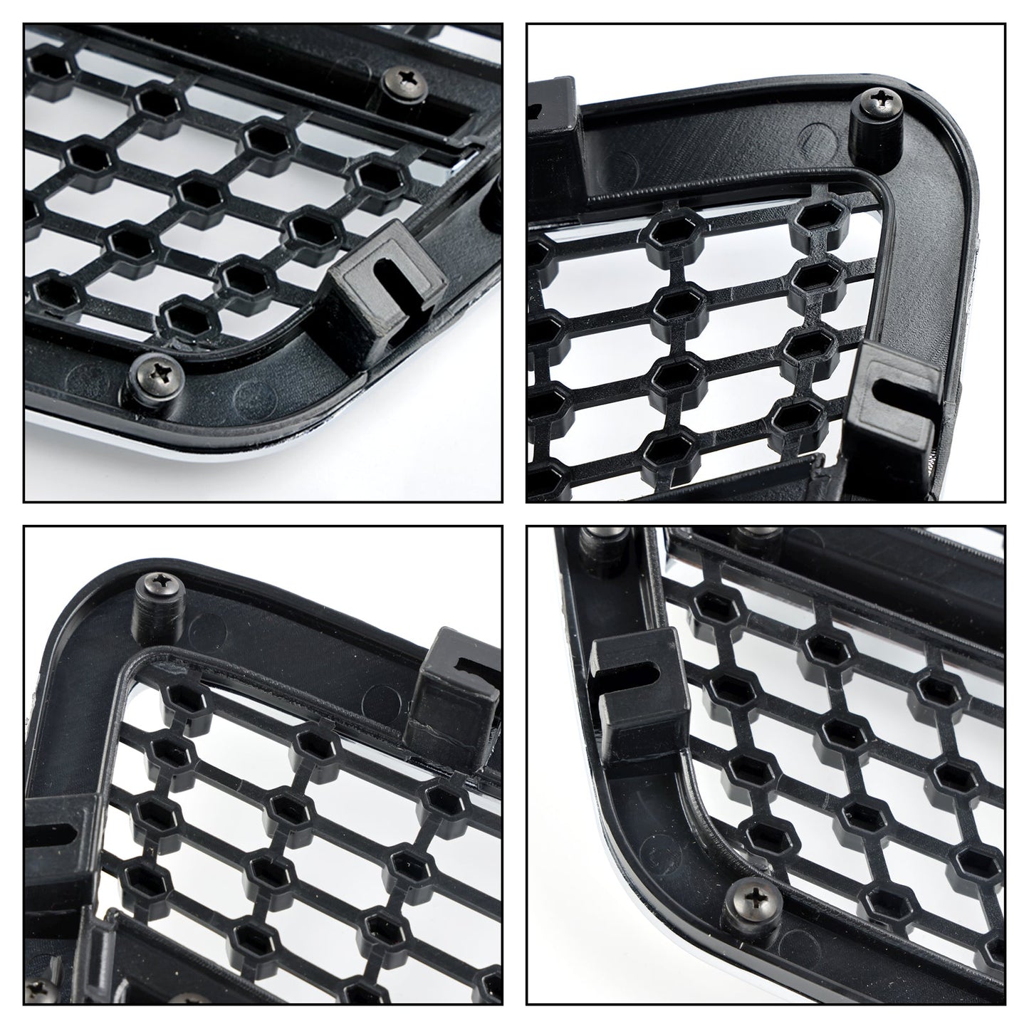 2001-2007 Mercedes-Benz C-Class W203 Front Bumper Grille Chrome Replacement Grill