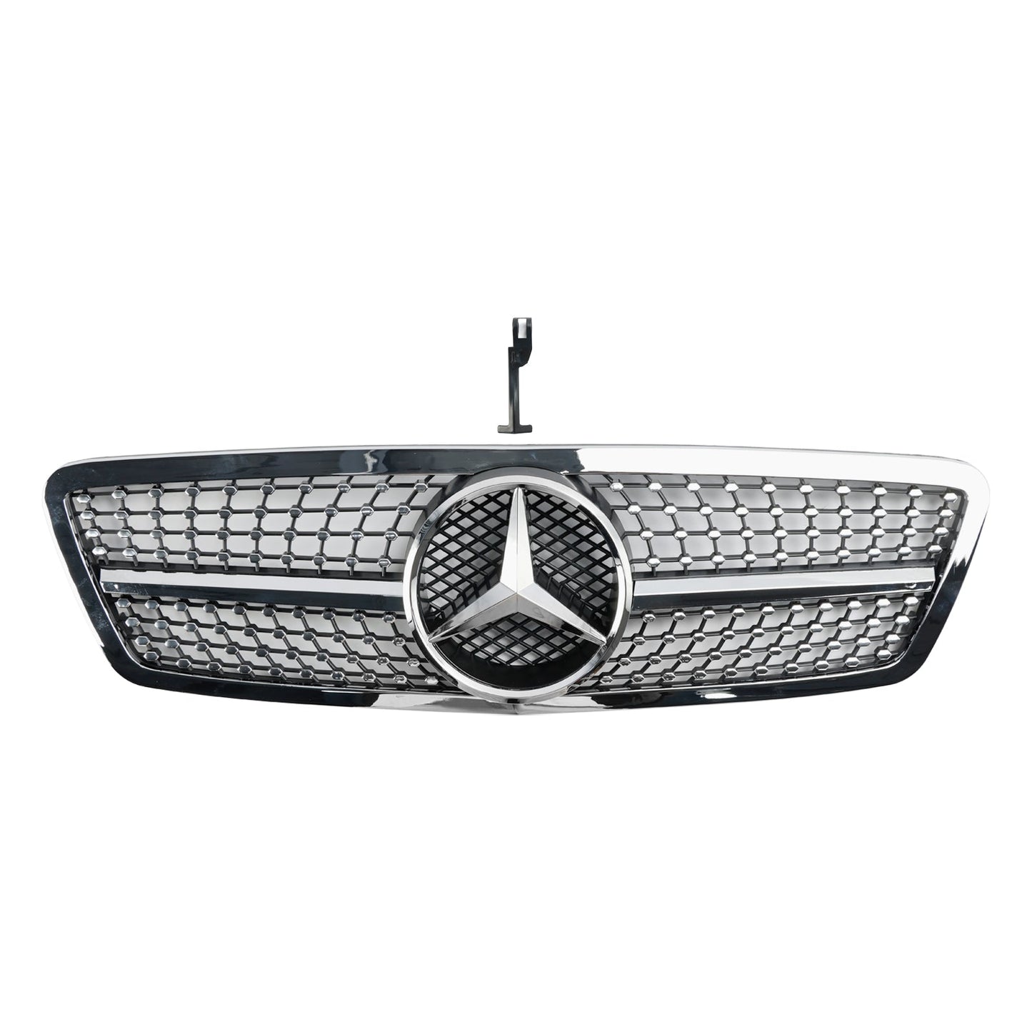 2001-2007 Mercedes-Benz C-Class W203 Front Bumper Grille Chrome Replacement Grill