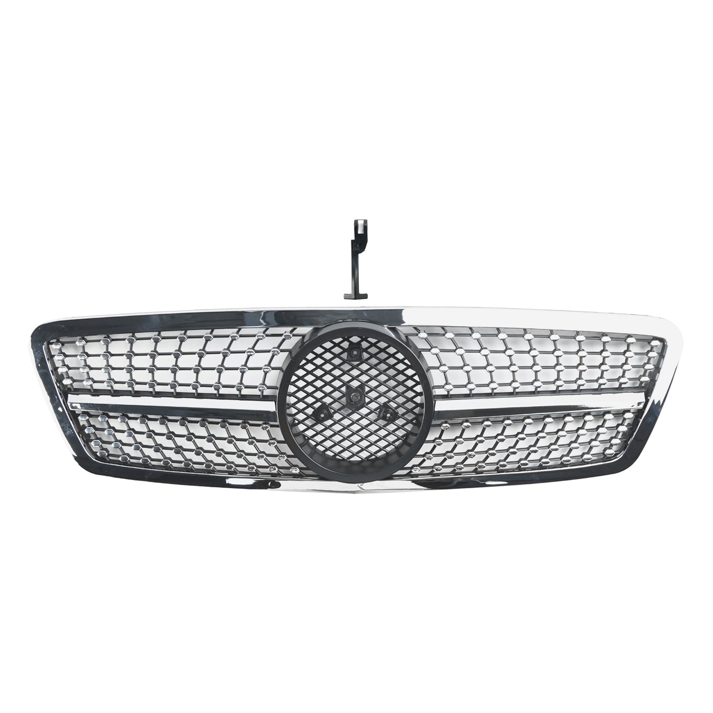 2001-2007 Mercedes-Benz C-Class W203 Front Bumper Grille Chrome Replacement Grill