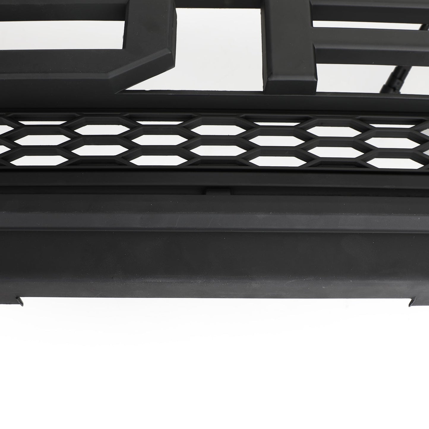 Raptor Style Grill For 1999-2004 Ford F250 F350 F450 Super Duty Front Bumper Black Honeycomb Grille W/ LED & Letter