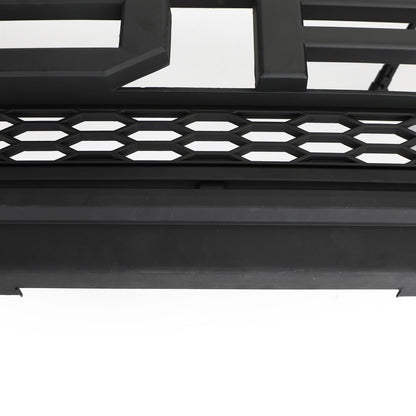 Ford F250 F350 F450 Super Duty 1999-2004 Raptor Front Grill Bumper Matte Black Grille W/ LED Light
