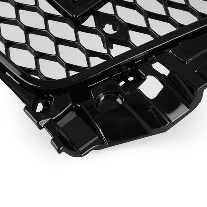 2013-2016 Audi A3 / A3 Sline / S3 Front Grill Air Intake Radiator Glossy Black RS Honeycomb Bumper Grille With Rings Emblem