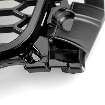 2013-2016 Audi A3 / A3 Sline / S3 Front Grill Air Intake Radiator Glossy Black RS Honeycomb Bumper Grille With Rings Emblem