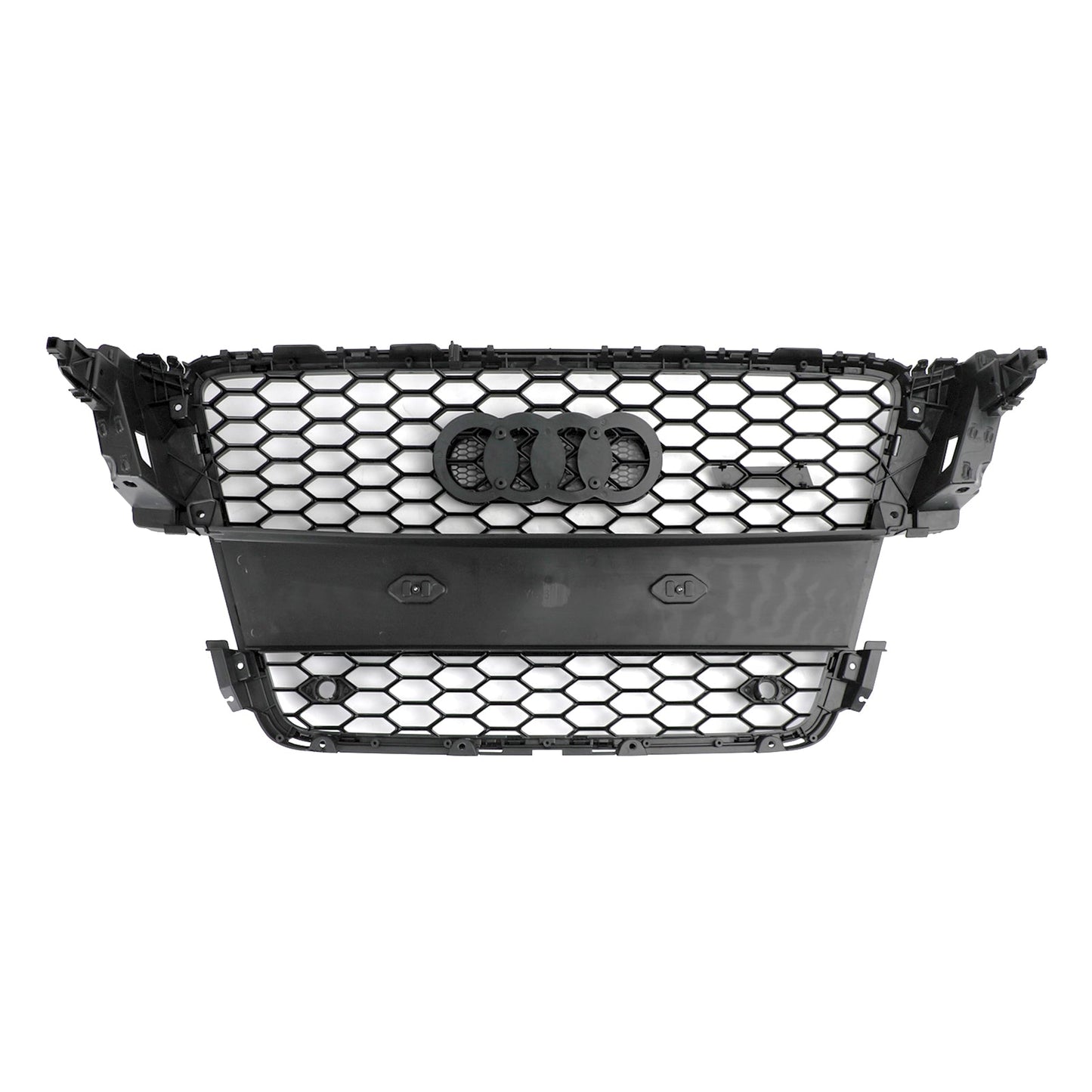 2008-2012 Audi A5/ A5 Sline/ S5 B8 Honeycomb Glossy Black Grille RS5 Sport Front Bumper Grill