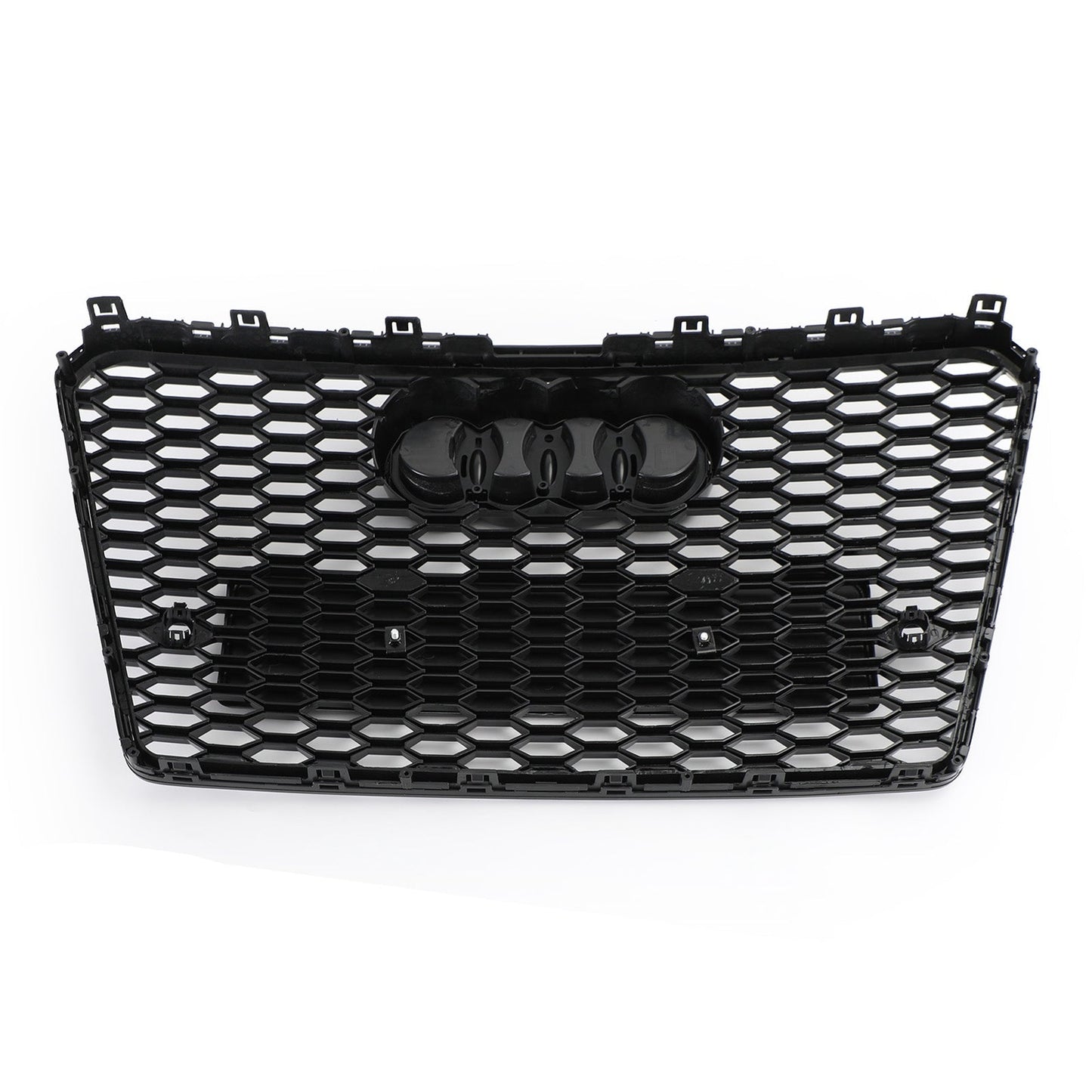 2010-2015 Audi A7 / A7 Sline / S7 RS7 Style Grille Honeycomb Sport Frpnt Bumper Glossy Black Grille
