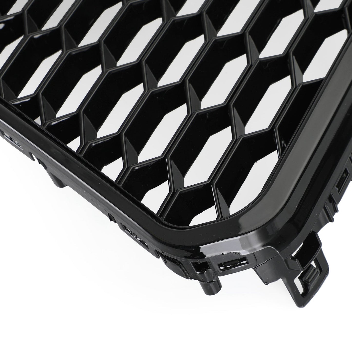 2010-2015 Audi A7 / A7 Sline / S7 RS7 Style Grille Honeycomb Sport Frpnt Bumper Glossy Black Grille