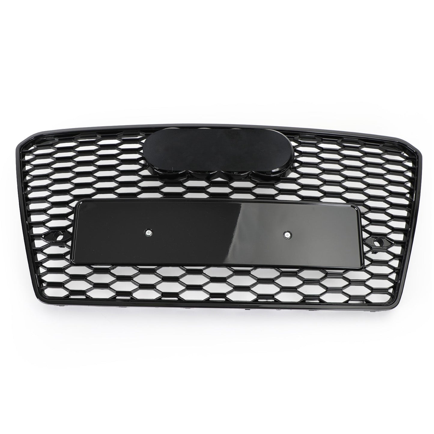 2010-2015 Audi A7 / A7 Sline / S7 RS7 Style Grille Honeycomb Sport Frpnt Bumper Glossy Black Grille