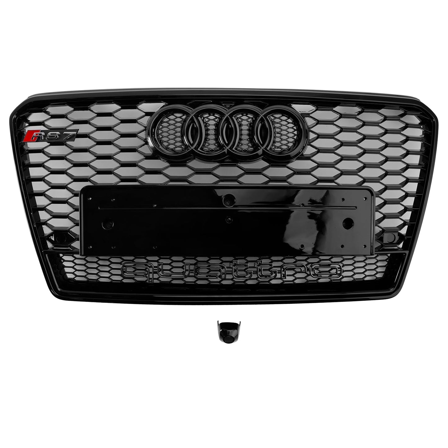 2012-2015 Audi A7/S7 Black RS7 Style Honeycomb Mesh Front Grille Grill