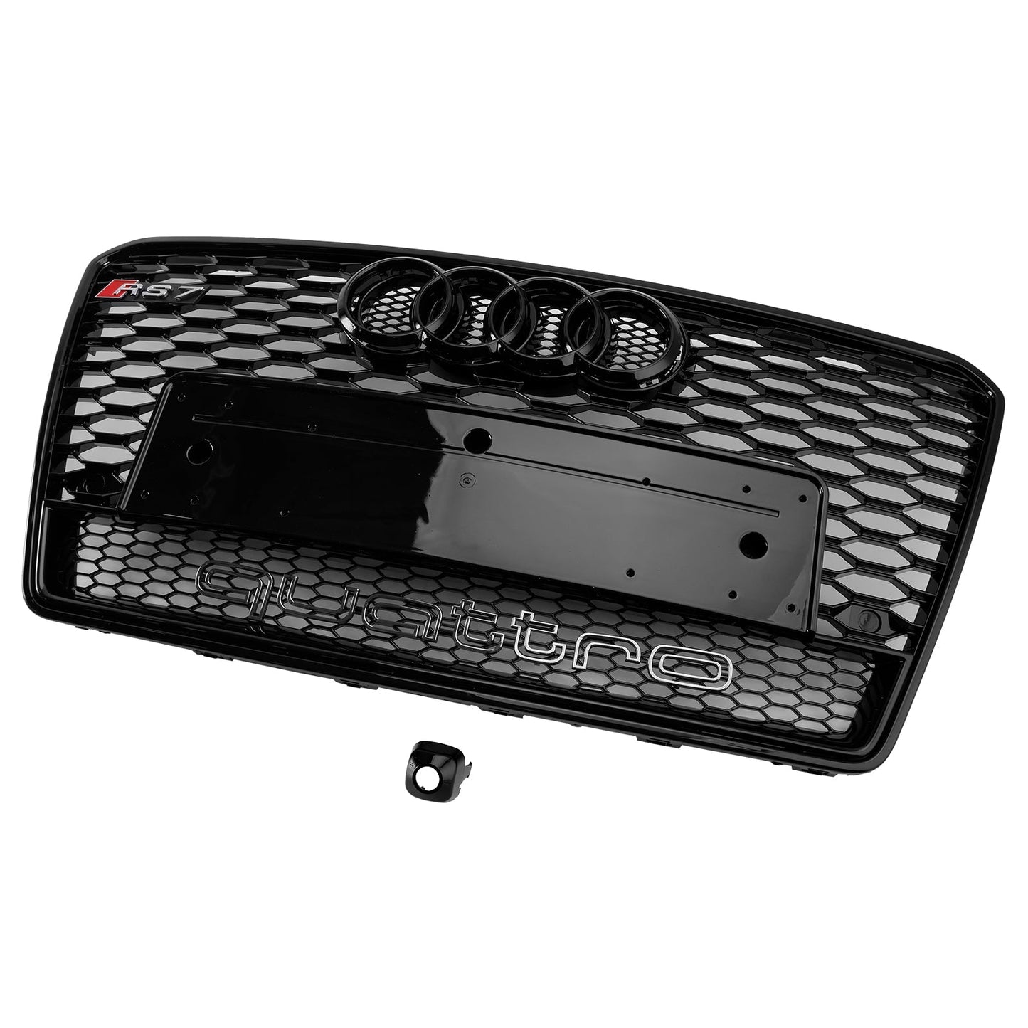 2012-2015 Audi A7/S7 Black RS7 Style Honeycomb Mesh Front Grille Grill