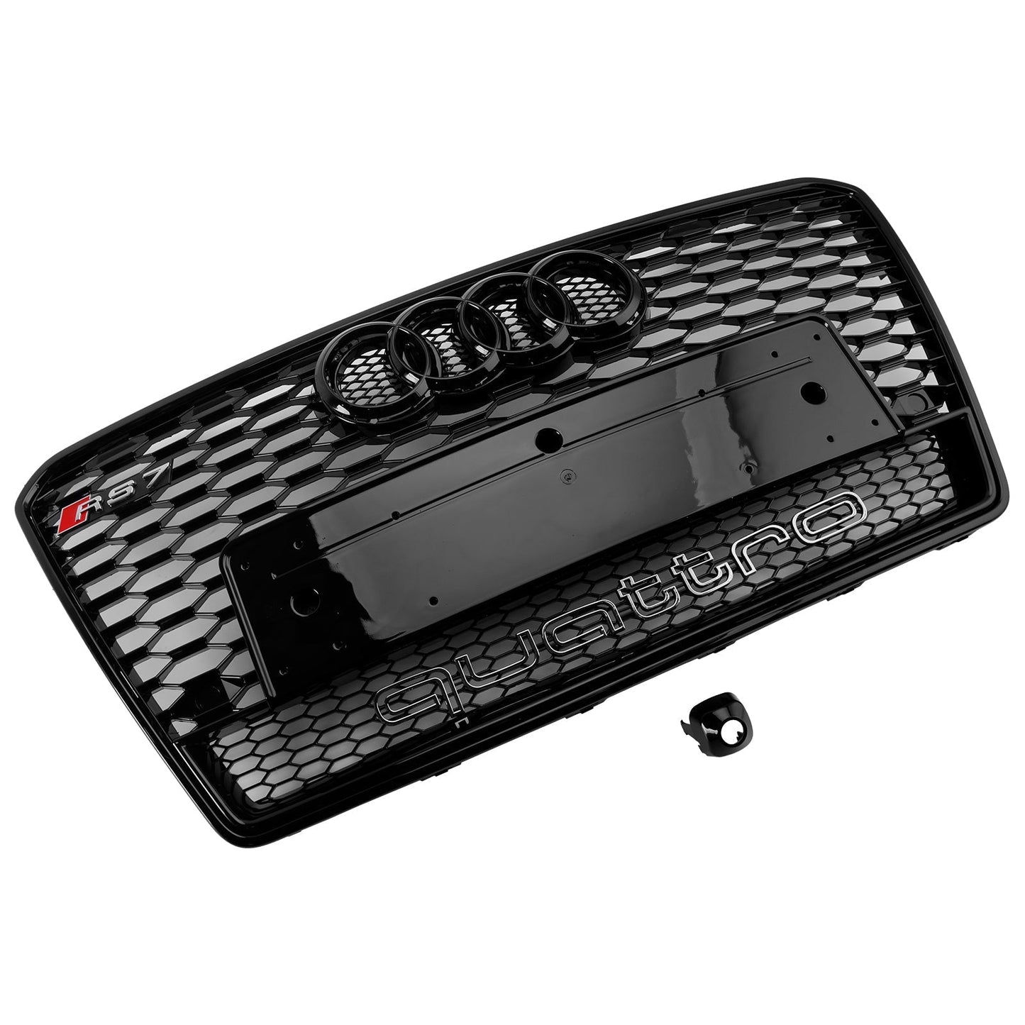 2012-2015 Audi A7/S7 Black RS7 Style Honeycomb Mesh Front Grille Grill