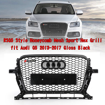 2013-2017 Audi Q5 SQ5 8R RSQ5 / SQ5 / Q5 Style Grill Front Bumper Replacement Grille