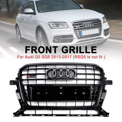 2013-2017 Audi Q5 SQ5 8R RSQ5 / SQ5 / Q5 Style Grill Front Bumper Replacement Grille