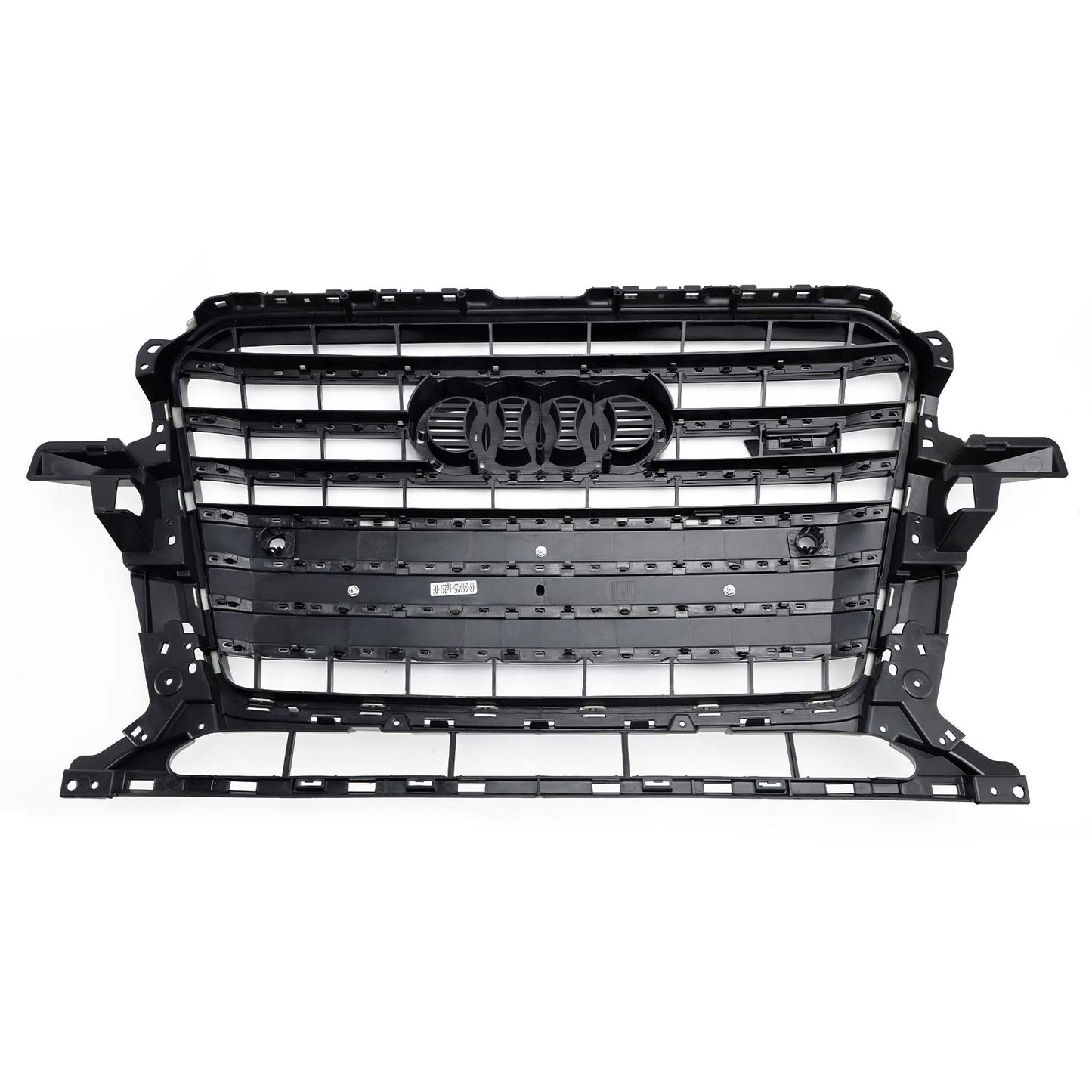 2013-2017 Audi Q5 SQ5 Black SQ5 Style Grille Horizontal Slat Front Bumper Black Grill