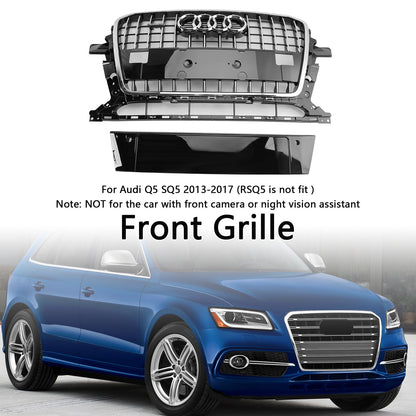 2013-2017 Audi Q5 SQ5 8R RSQ5 / SQ5 / Q5 Style Grill Front Bumper Replacement Grille