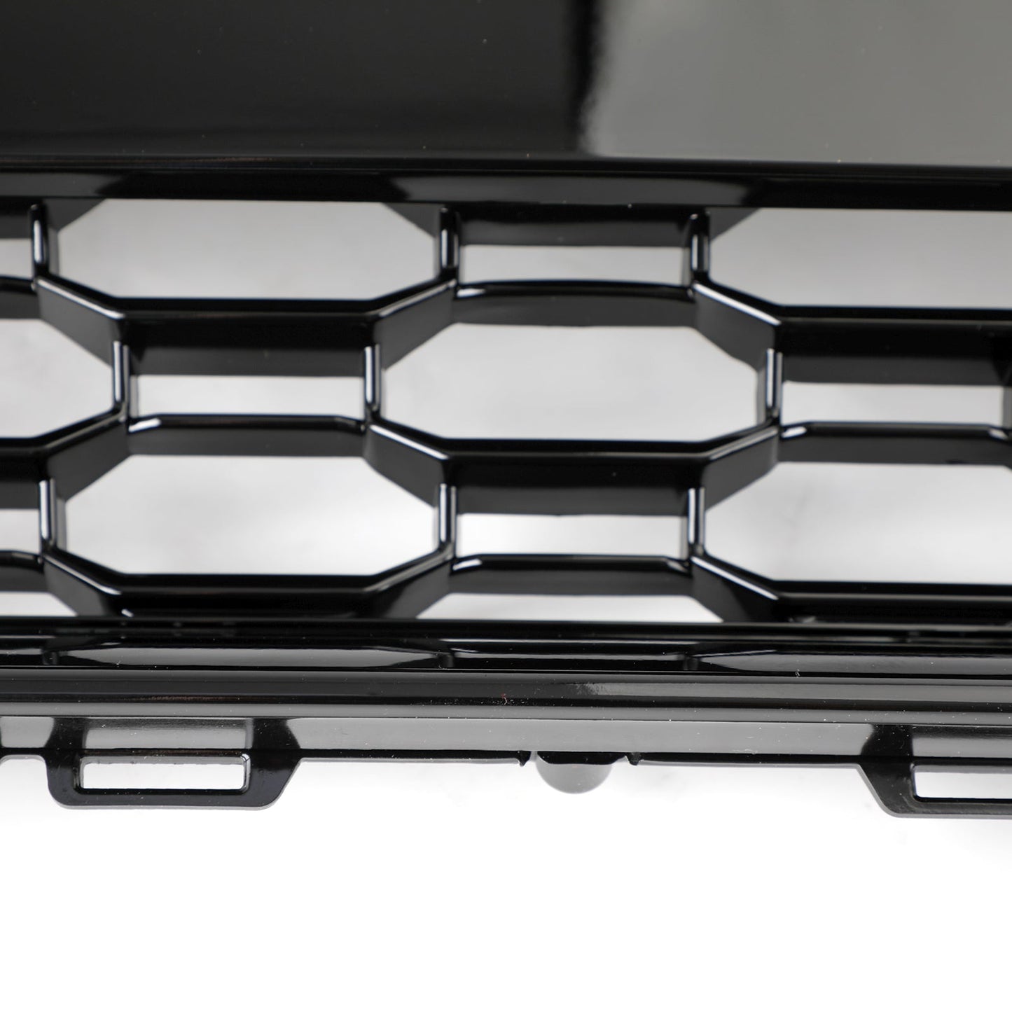 2016 2017 2018 2019 Audi A4 / A4 S-Line / S4 B9 RS4 Style Front Bumper Grill Gloss Black Honeycomb Grille
