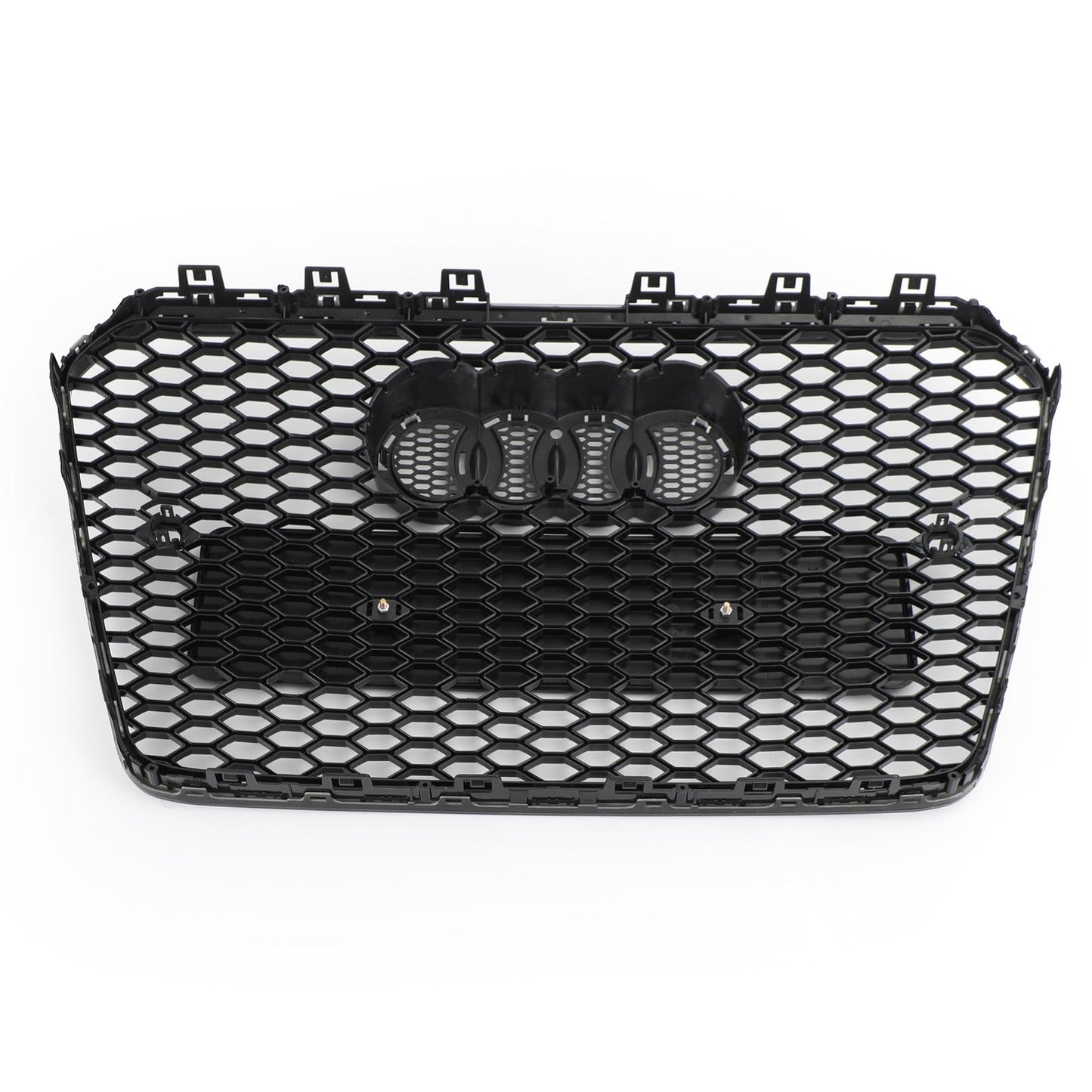 2012 2013 2014 2015 2016 Audi A5 / A5 Sline / S5 B8.5 Honeycomb Hex RS5 Style Grille Glossy Black Front Grille W/ Emblem