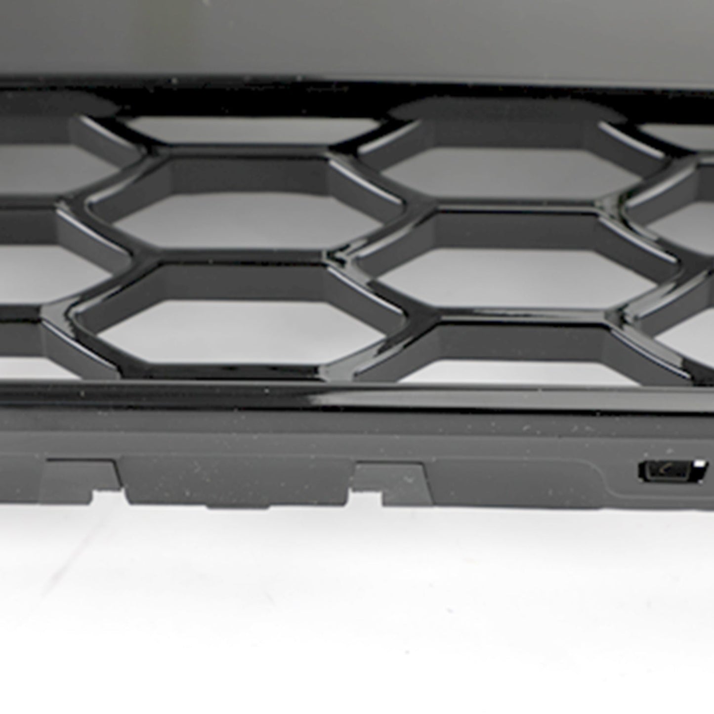 2012-2016 Audi A5 S5 B8.5 Grill Replacement RS5 Style Honeycomb Hex Mesh Front Bumper Black Grille