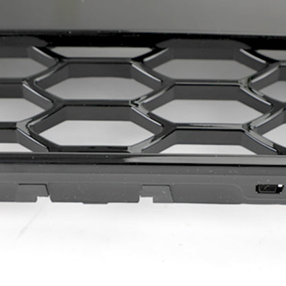 2012-2016 Audi A5 S5 B8.5 Grill Replacement RS5 Style Honeycomb Hex Mesh Front Bumper Black Grille