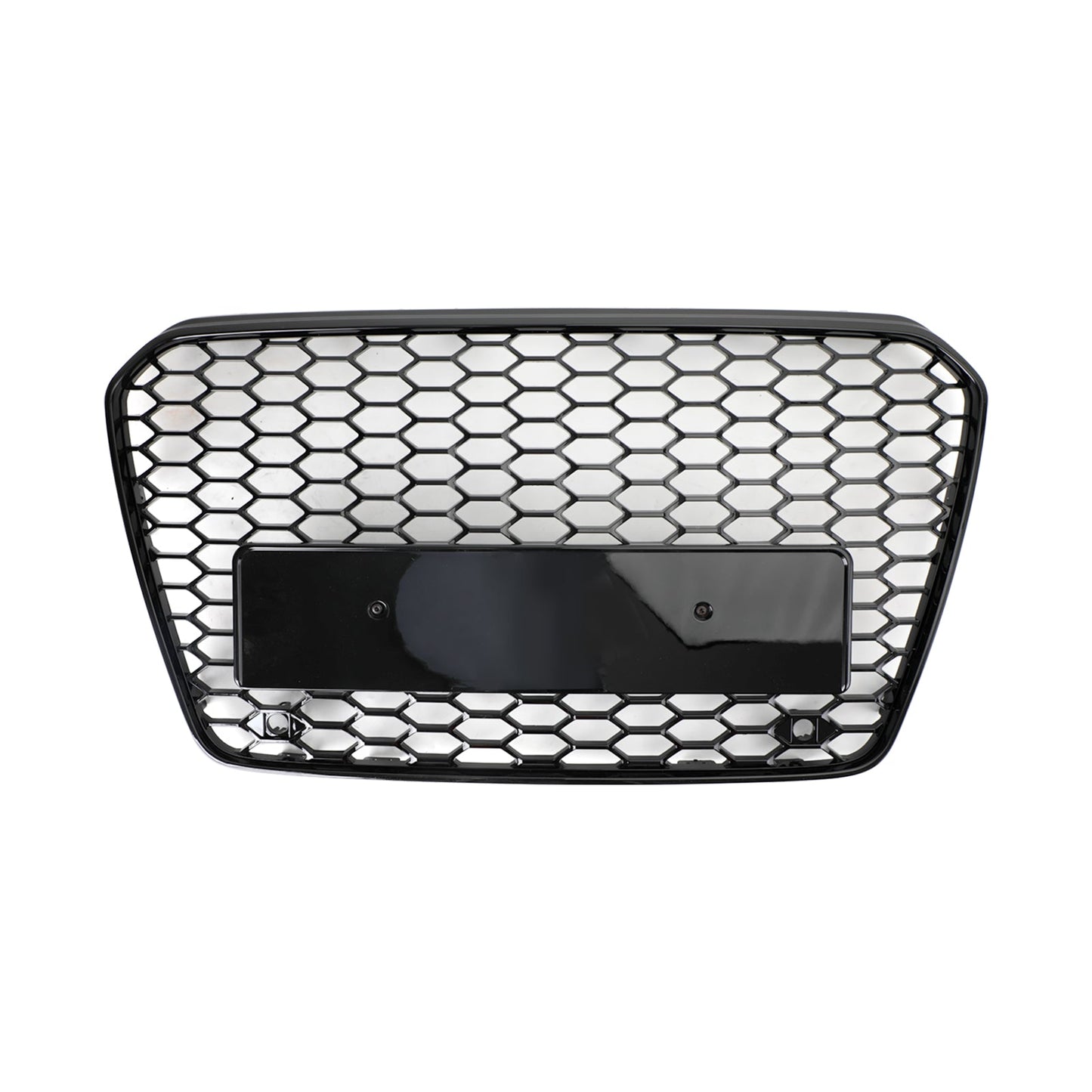 2012-2016 Audi A5 S5 B8.5 Grill Replacement RS5 Style Honeycomb Hex Mesh Front Bumper Black Grille
