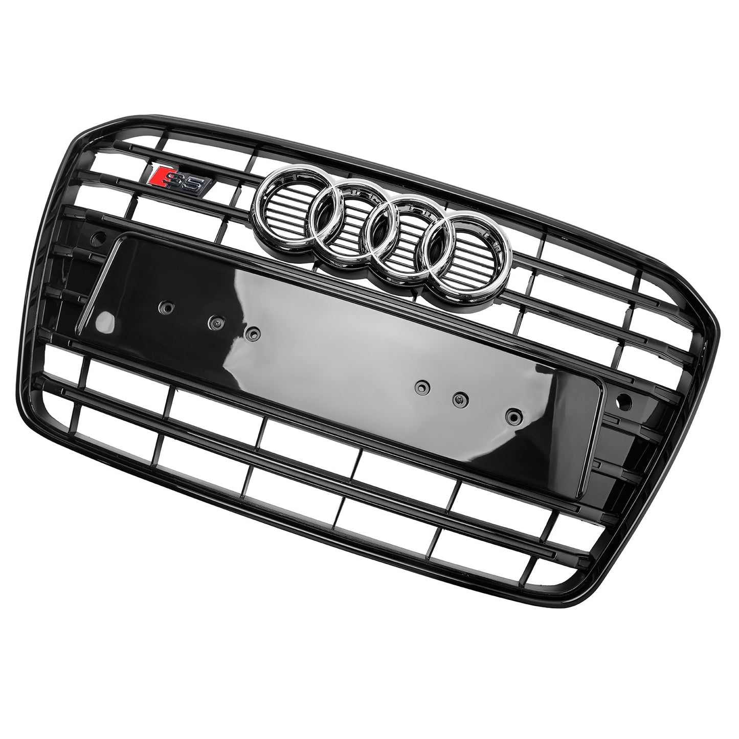 2012-2016 Audi A5 / S5 B8.5 S5 Style Front Bumper Grille Black Replacement Grille
