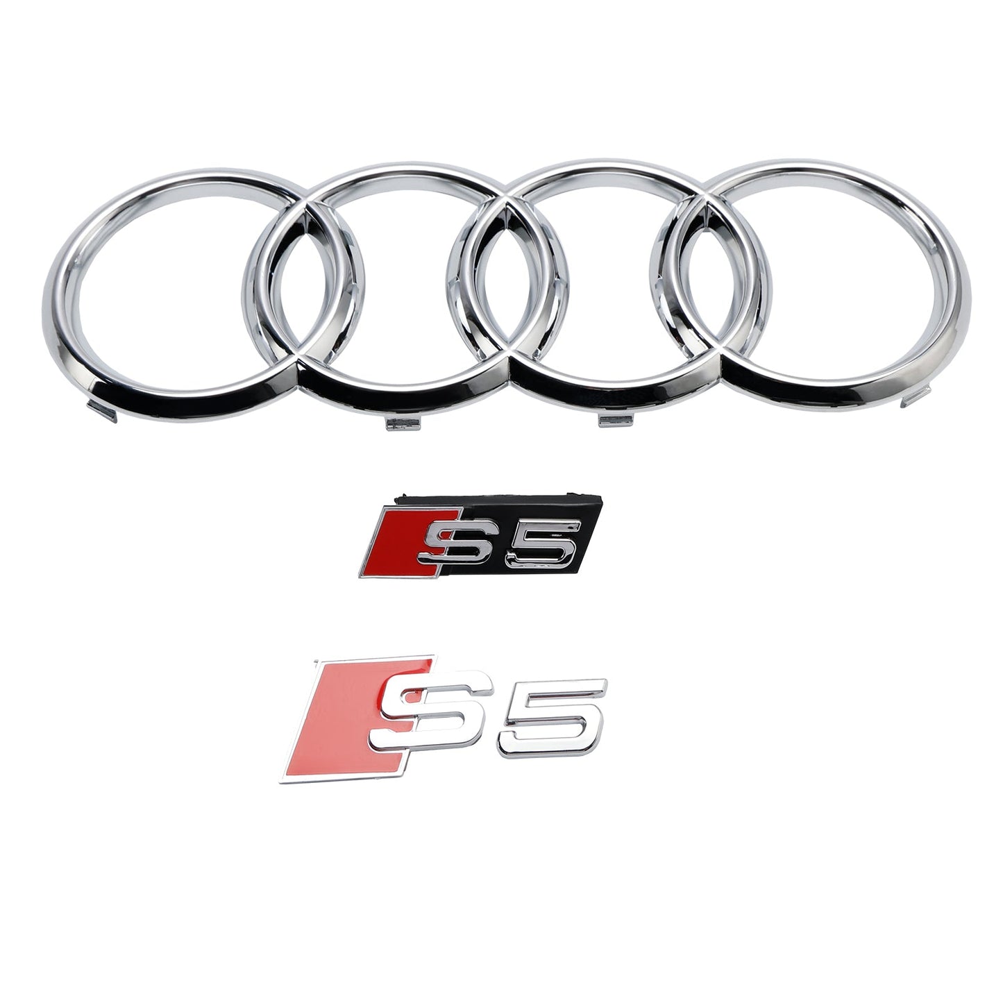 2012-2016 Audi A5 / A5 Sline / S5 B8.5 RS5 / S5 Style Grill Front Bumper Glossy Black Grille