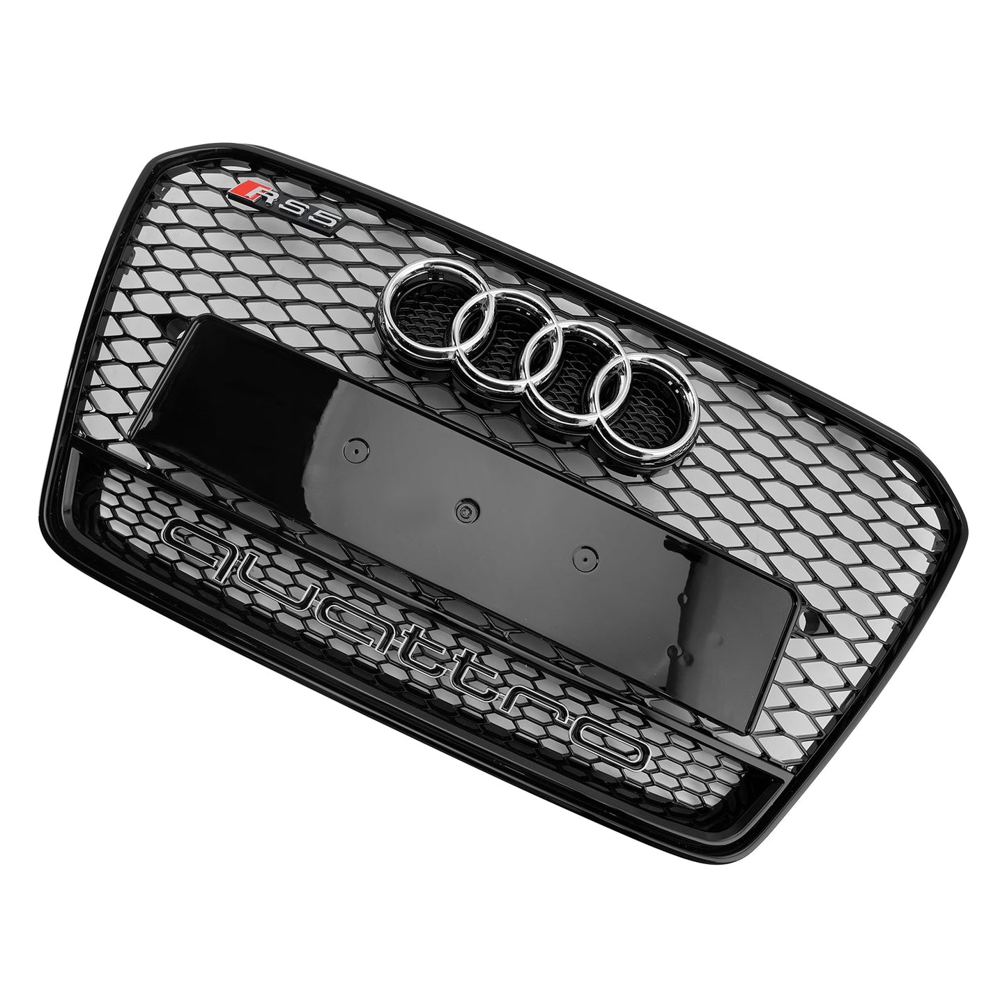2012-2016 Audi A5 / A5 Sline / S5 B8.5 RS5 / S5 Style Grill Front Bumper Glossy Black Grille