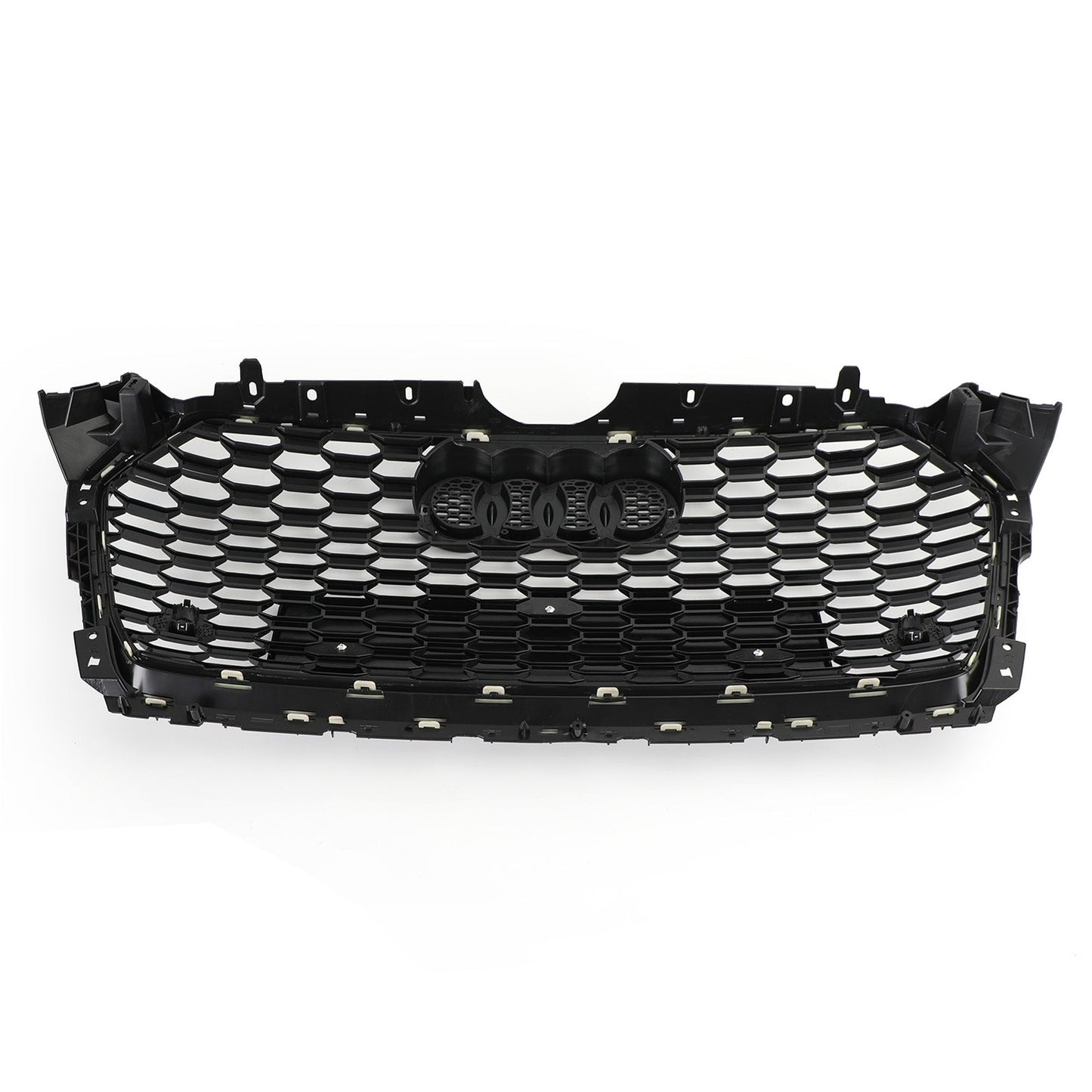 2017 2018 2019 Audi A5 / A5 Sline / S5 B9 RS5 Style Honeycomb Sport Mesh Hex Grille Front Bumper Glossy Black Grill