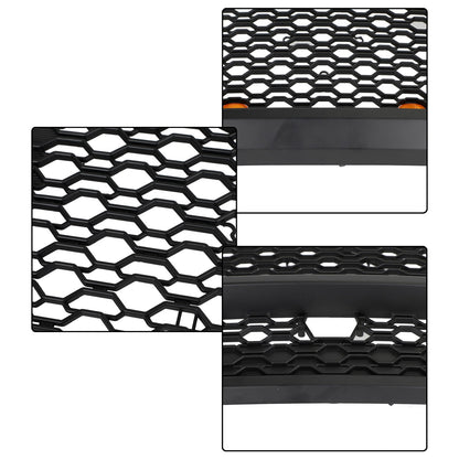 2019-2024 Dodge Ram 1500 TRX Style LED Honeycomb Grill Front Upper Hood Grille