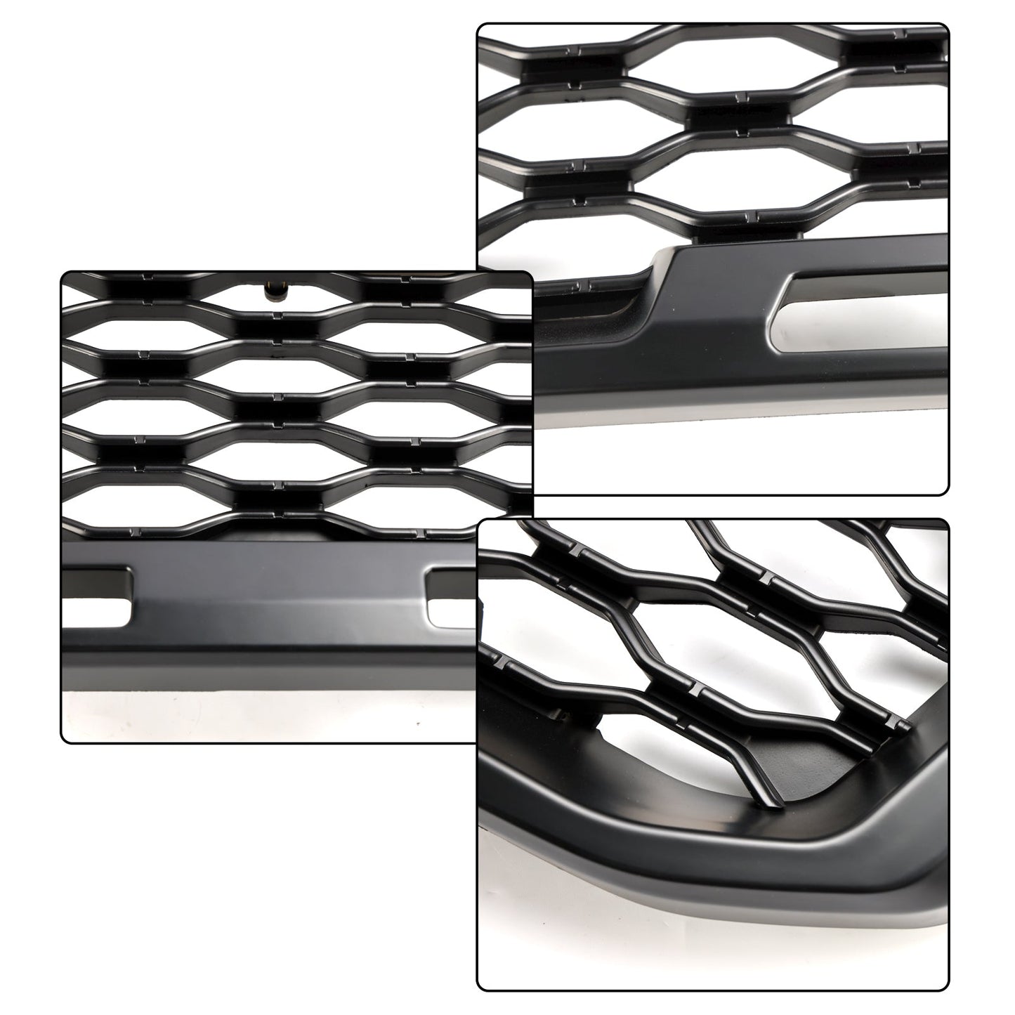 2019-2023 Ford Ranger Front Bumper Grill Raptor / Honeycomb / Mesh Style Black Grille