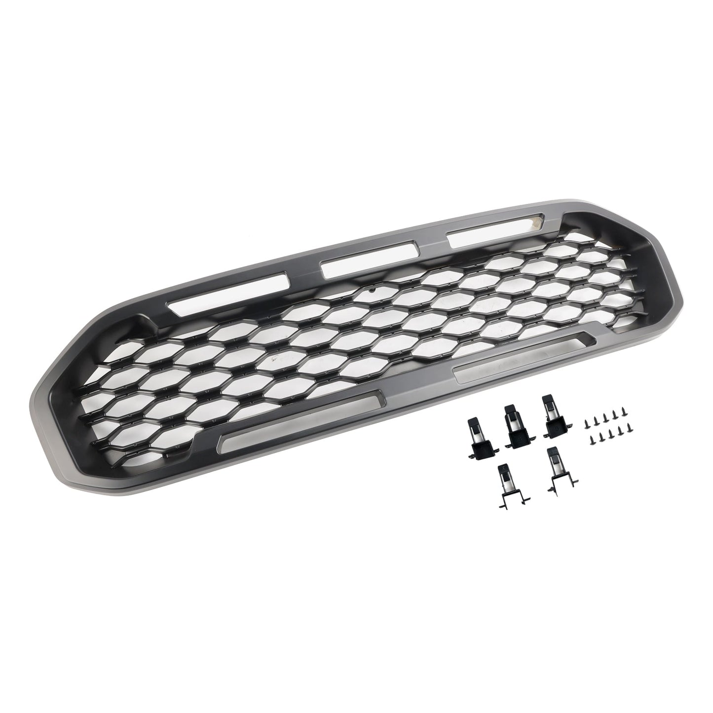 2019-2023 Ford Ranger Front Bumper Grill Raptor / Honeycomb / Mesh Style Black Grille