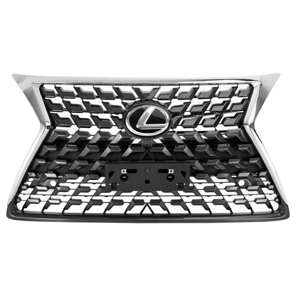 Lexus 2014-2021 GX460 Front Upper Grille Bumper Grill Chrome Black