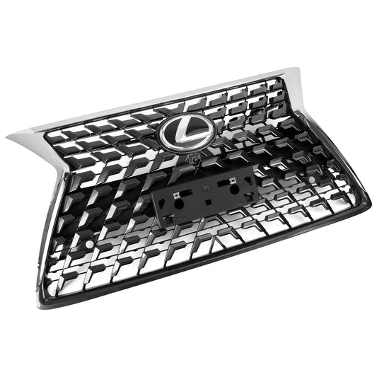 Lexus 2014-2021 GX460 Front Upper Grille Bumper Grill Chrome Black