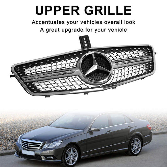 2009-2013 Mercedes Benz W212 E-Class 4 Doors Model Front Bumper Grill