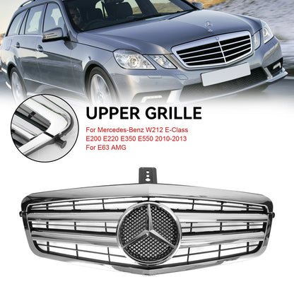 2009-2013 Mercedes Benz W212 E-Class 4 Doors Model Front Bumper Grille Replacement Grill