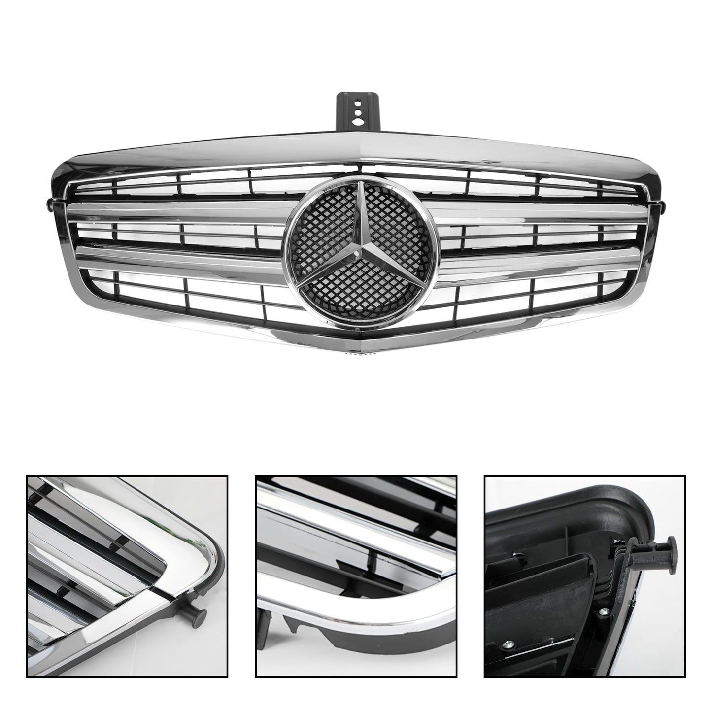 2009-2013 Mercedes Benz W212 E-Class 4 Doors Model Front Bumper Grille Replacement Grill