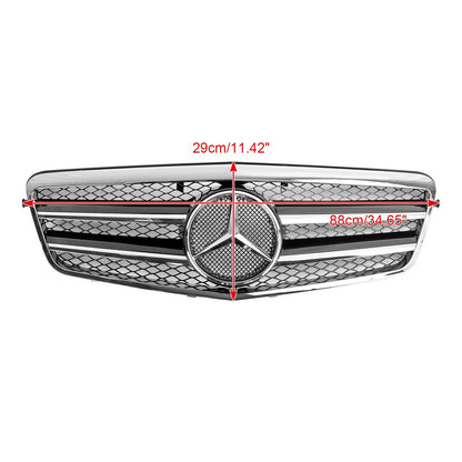 2009-2013 Mercedes Benz W212 E-Class 4 Doors Model Front Bumper Grille Replacement Grill