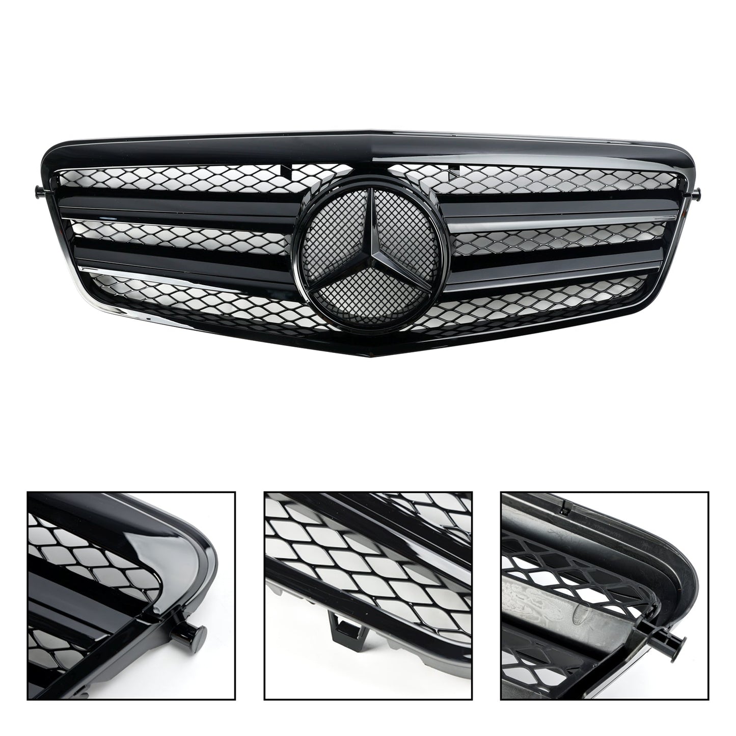 2009-2013 Mercedes Benz W212 E-Class 4 Doors Model Front Bumper Grille Replacement Grill