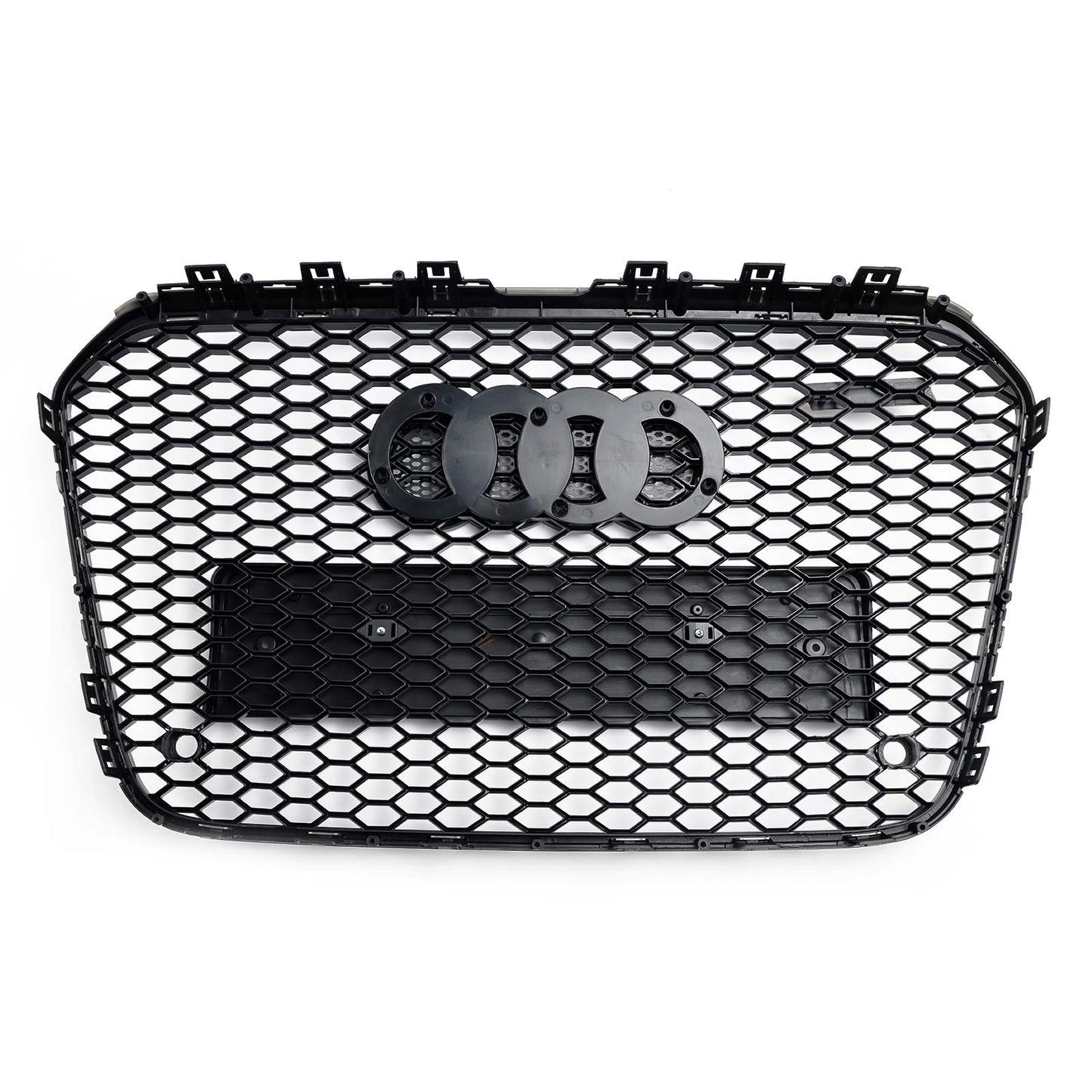 2012-2015 Audi A6 C7 / S6 pre-facelift RS6 Style Honeycomb Front Bumper Grille Blcak Grill