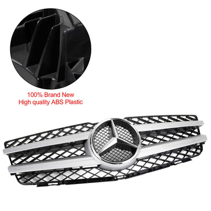 2008 2009 2010 2011 2012 Mercedes Benz GLK-Class X204 Chorme Front Grill Air Intake Radiator Bumper Grille