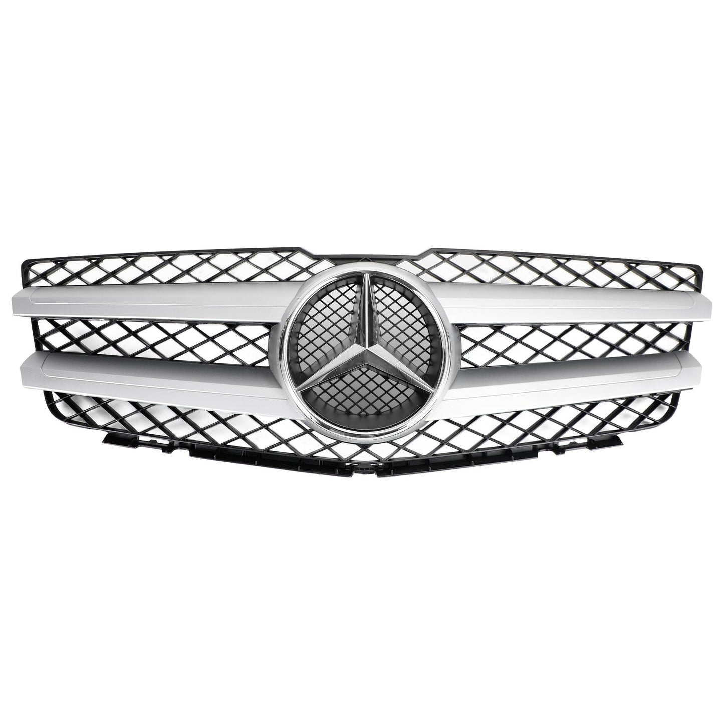 2008 2009 2010 2011 2012 Mercedes Benz GLK-Class X204 Chorme Front Grill Air Intake Radiator Bumper Grille