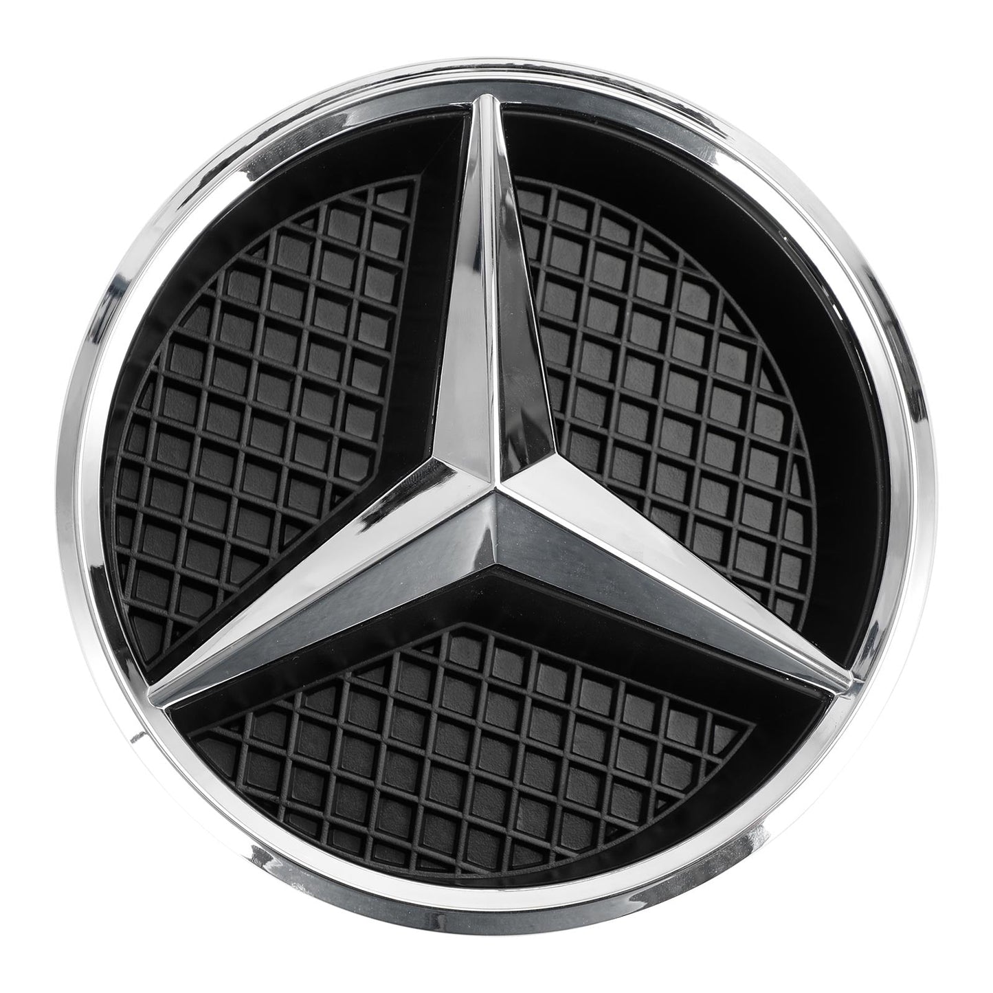 2013 2014 2015 Mercedes-Benz GLK-Class X204 Front Grille Air Intake Radiator Bumper Chrome Silver Grill With Star Emblem