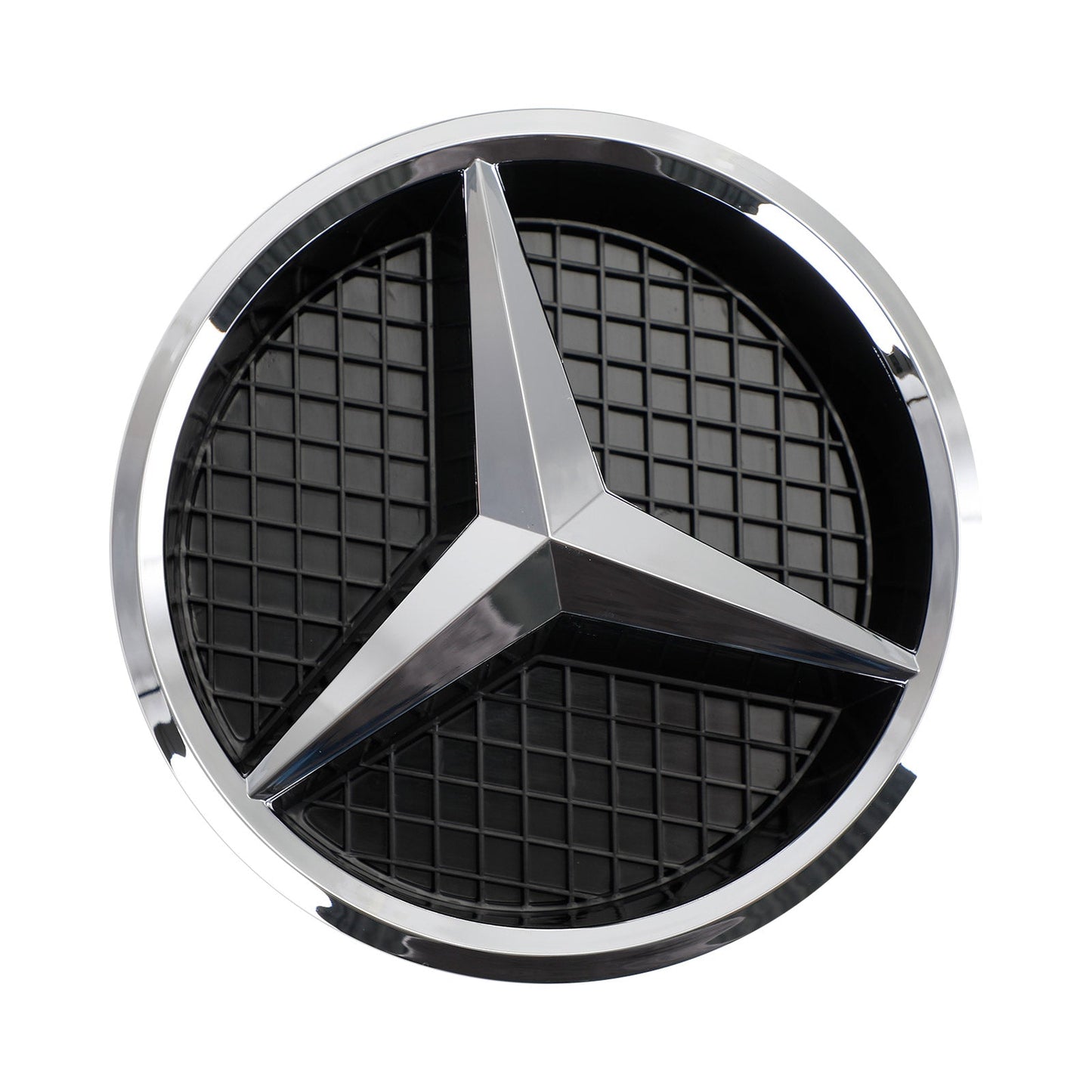 2013 2014 2015 Mercedes-Benz GLK-Class X204 Front Grille Air Intake Radiator Bumper Chrome Silver Grill With Star Emblem