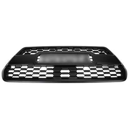 Toyota Tacoma 3rd Gen Front Grille 2016-2023  Honeycomb Bumper Matte Black Grille