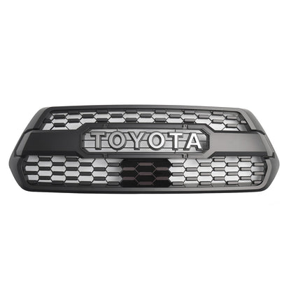 2016-2023 Toyota Tacoma Front Grill TRD PRO Front Bumper Matte Black Grille Kit