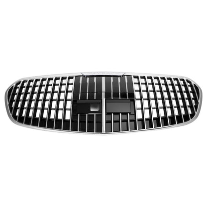2021-2023 Mercedes Benz S Class W223 S450 S500 S580 Front Grill Maybach Style Chrome Black Replacement Grill
