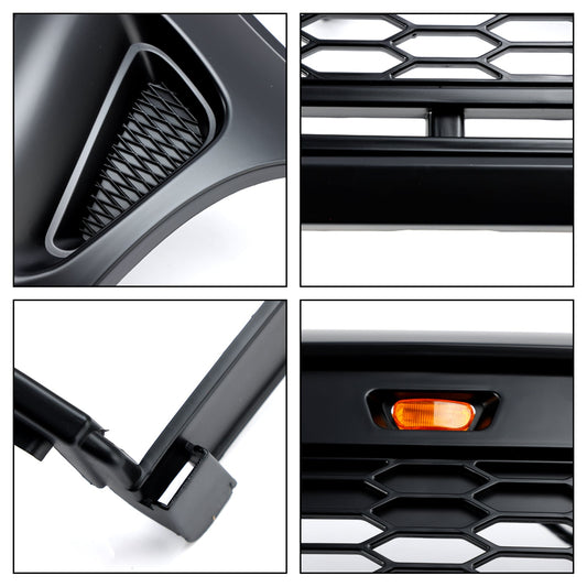 Toyota Tacoma | 2001-2004 | Matte Black | Honeycomb Style | LED Light | Front Bumper Grille