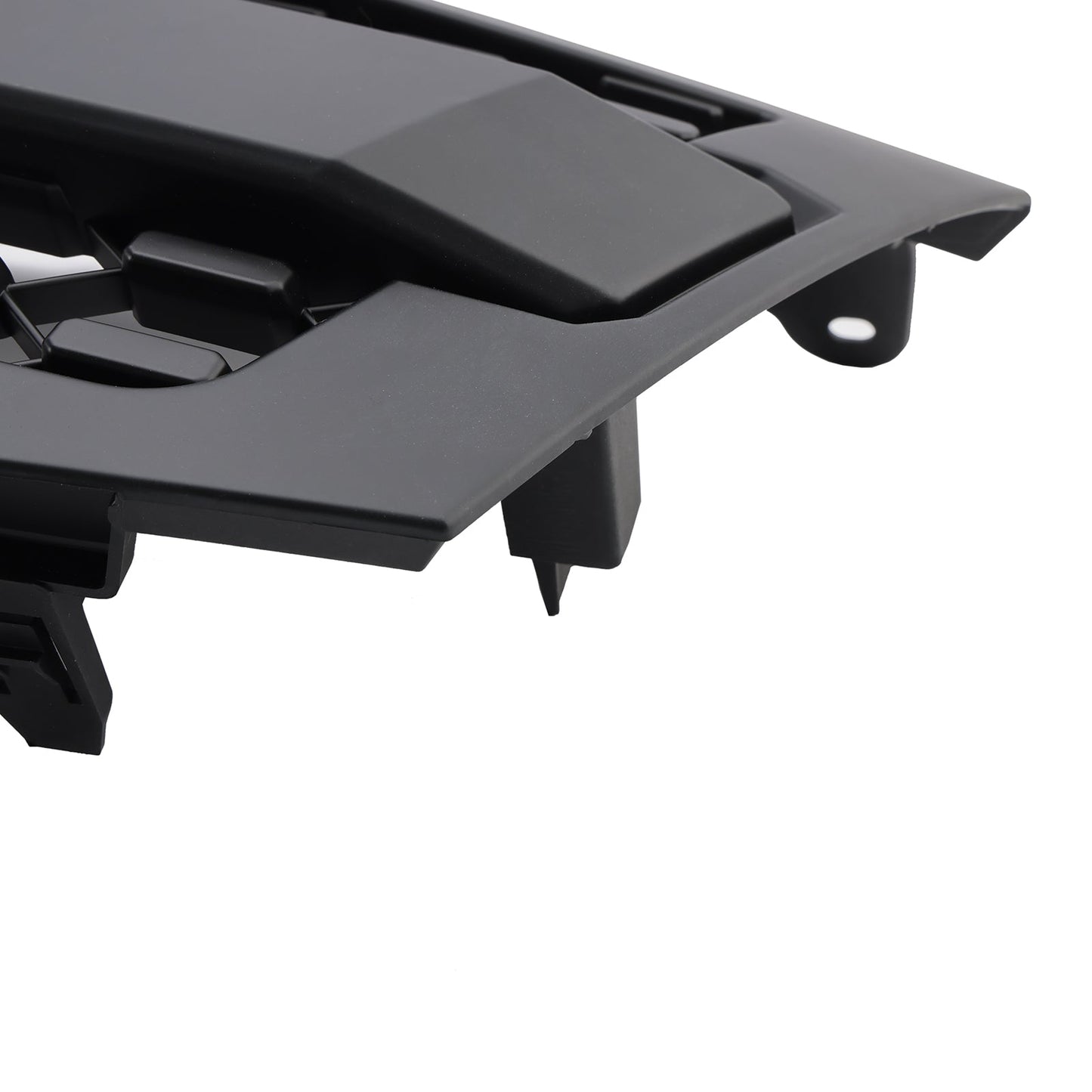Nissan Frontier 2009-2016 Front Grille Honeycomb Replacement Upper Bumper Black Grille With LED Light