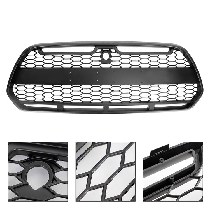 2015-2019 Ford Transit Mk8 Front Bumper Grille Raptor Style Black Grill w/LED