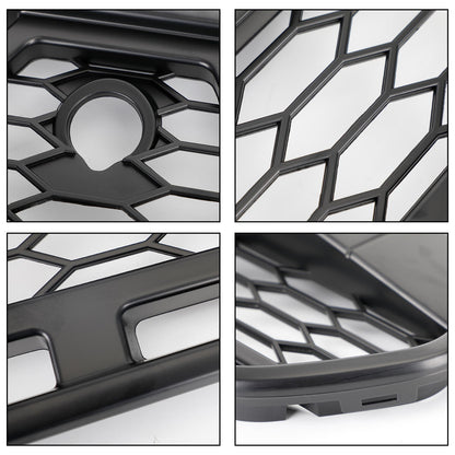 2015-2019 Ford Transit Mk8 Matt Black Front Bumper Grill Replacement Black Raptor Style Grille